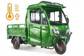 Грузовая электрическая тележка Rutrike КАРГО Кабина обогрев 1500 60V1000W Грузовая электрическая тележка Rutrike КАРГО Кабина обогрев 1500 60V1000W
